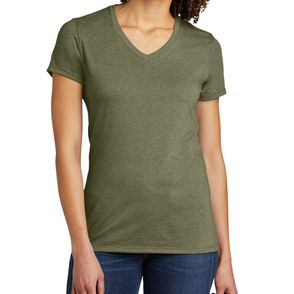 Allmade Women’s Tri-Blend V-Neck Tee