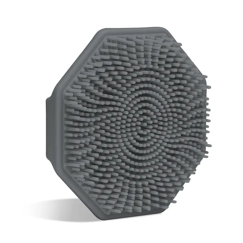 Silicone Facial Cleansing Brush – Antimicrobial Face Scrubber for Deep Pore Cleansing, Gentle Exfoliation & Dead Skin Removal