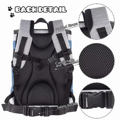 JESPET Pet Backpack Carrier