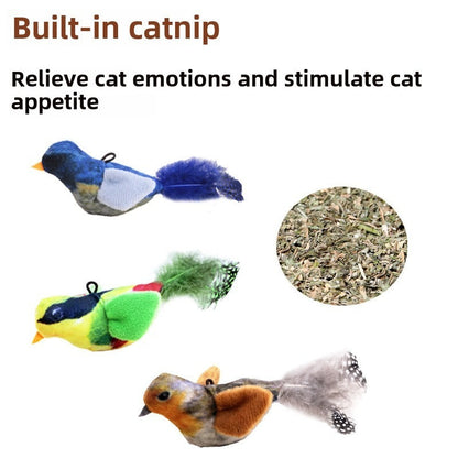 Pet Sound Bird Toy for Cats