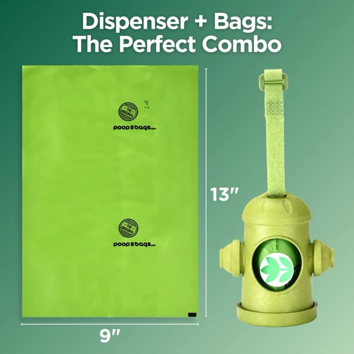 The Original Poop Bags Hydrant Dispenser