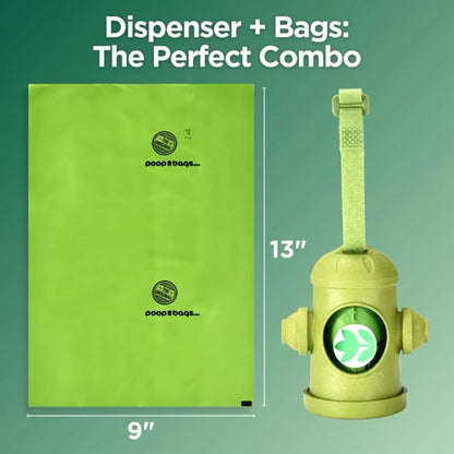 The Original Poop Bags Hydrant Dispenser