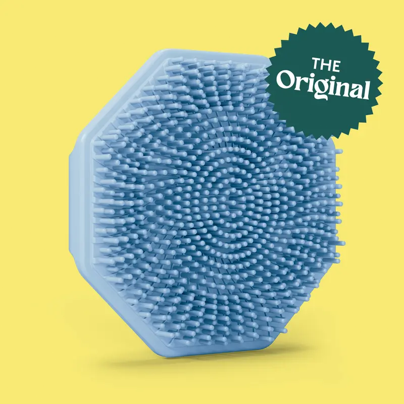 Silicone Facial Cleansing Brush – Antimicrobial Face Scrubber for Deep Pore Cleansing, Gentle Exfoliation & Dead Skin Removal