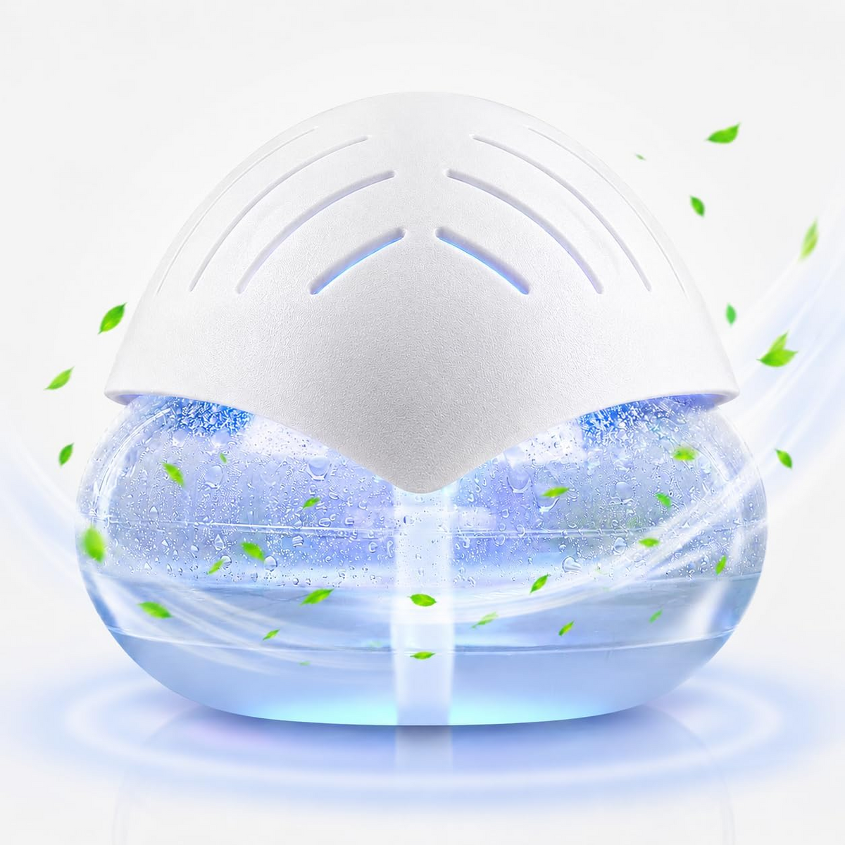 7-Color Water Air Purifier & Aroma Diffuser with LED Night Light, Multi-Function Air Washer for Home, Bedroom & Office