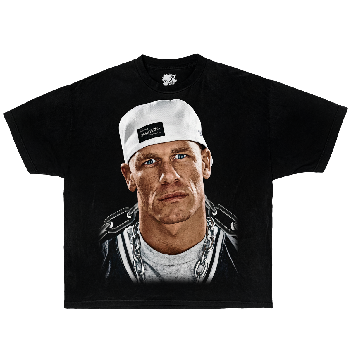 John Cena Chains Boxy Shirt Vintage Streetwear Y2K Oversized Graphic Tee