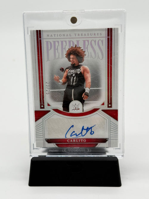 2024 Panini National Treasure WWE Carlito Auto 23/25