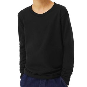Bella + Canvas Kids Heather CVC Long-Sleeve T-Shirt