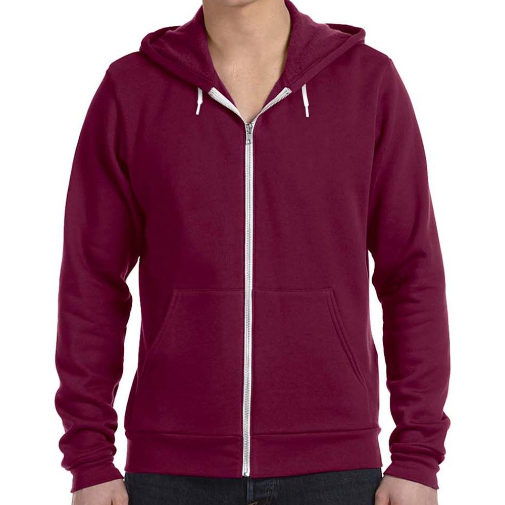 Bella + Canvas Fleece Zip Up Hoodie
