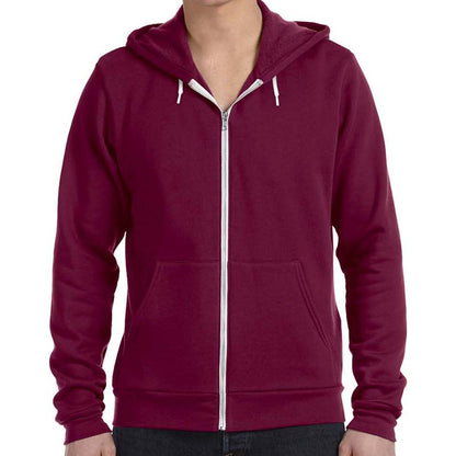 Bella + Canvas Fleece Zip Up Hoodie