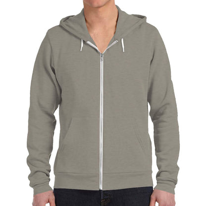 Bella + Canvas Fleece Zip Up Hoodie