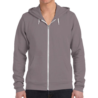Bella + Canvas Fleece Zip Up Hoodie