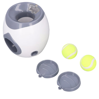 Dog Tennis Ball Feeding Machine With 2 Tennis Balls