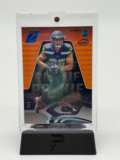 2023 Panini Zenith Football Zach Charbonnet 1/1