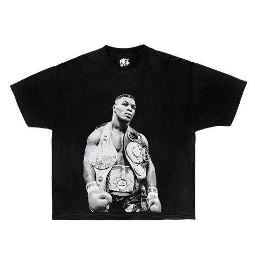 Mike Tyson Champ Boxy Vintage Shirt Graphic Boxing Unisex Tee Oversized Streetwear Y2K