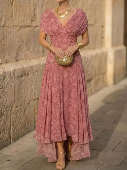 Full Size Off-Shoulder Ruched Maxi Dress