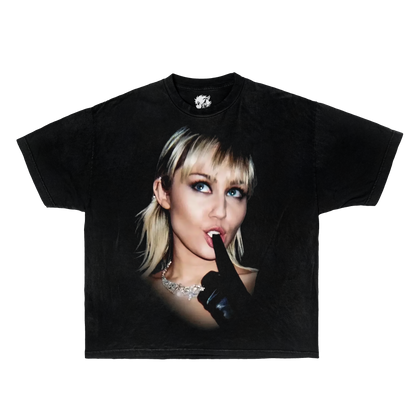 Miley Cyrus Boxy Vintage Shirt Graphic Show Unisex Hot Opium Shirts Oversized Streetwear