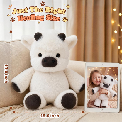 Highland Cow Plush Toy – Soft Fluffy Stuffed Animal Cute Cuddly Gift for Kids, Birthdays & Special Occasions