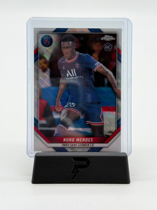 2022 Topps Chrome Paris St-Germain Nuno Mendes RC 13/45