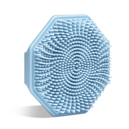 Silicone Facial Cleansing Brush – Antimicrobial Face Scrubber for Deep Pore Cleansing, Gentle Exfoliation & Dead Skin Removal