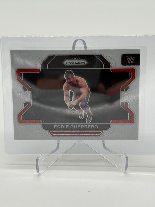 2022 Panini Prizm WWE Eddie Guerrero White Sparkle Prizm