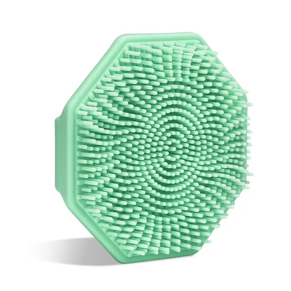 Silicone Facial Cleansing Brush – Antimicrobial Face Scrubber for Deep Pore Cleansing, Gentle Exfoliation & Dead Skin Removal