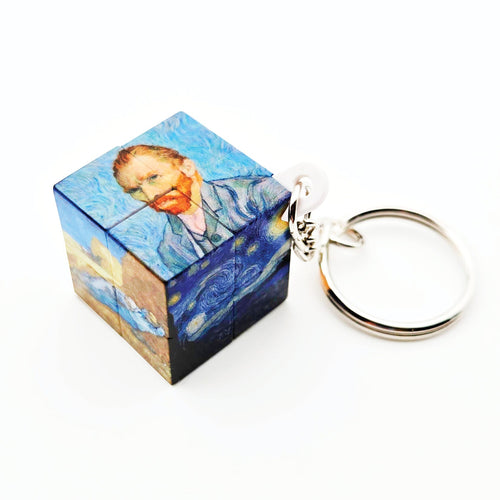 2×2 – Cube Puzzle Porte-clés – Van Gogh – Collection Art