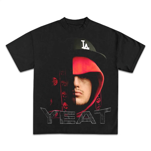 Hidden Yeat Boxy Vintage Shirt Graphic Hip Hop Rap Oversized Tonka Tee Streetwear Y2K