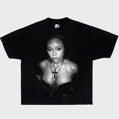 Latto Cross Boxy Vintage Shirt Oversized Streetwear Y2K Graphic Bootleg Tees