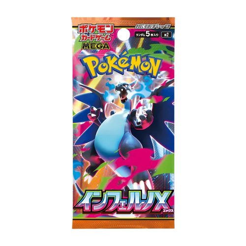 1x Booster Pokémon Inferno X m2 JP