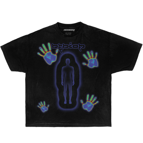 Neniom Thermal Touch Vintage Oversized Graphic Boxy Shirt Graphic Tee Streetwear Y2K