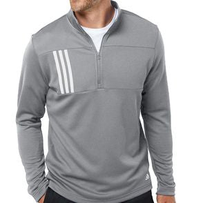 Adidas 3-Stripes Double Knit Quarter-Zip