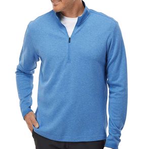 Adidas 3-Stripes Quarter-Zip Sweater
