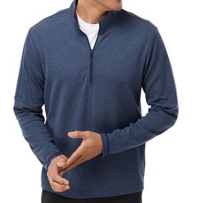 Adidas 3-Stripes Quarter-Zip Sweater