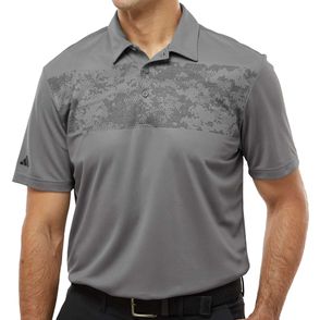 Adidas Camo Chest Print Polo