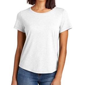 Allmade Women’s Relaxed Tri-Blend Scoop Neck Tee