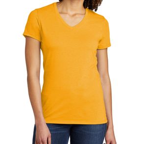 Allmade Women’s Tri-Blend V-Neck Tee