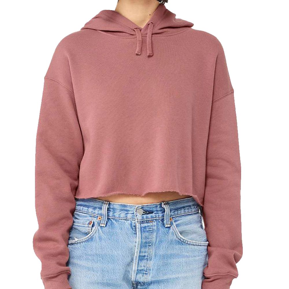 Bella + Canvas Women's Cropped Fleece Hoodie