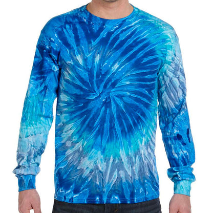 100% Cotton Long Sleeve Tie-Dye Shirt