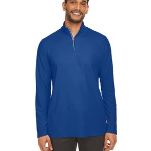CORE365 Men's Fusion ChromaSoft Pique Quarter-Zip