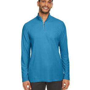 CORE365 Men's Fusion ChromaSoft Pique Quarter-Zip