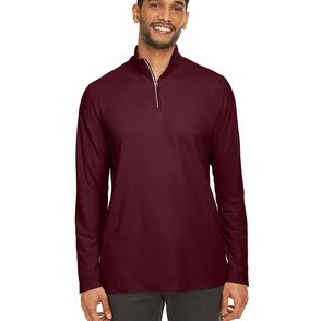 CORE365 Men's Fusion ChromaSoft Pique Quarter-Zip