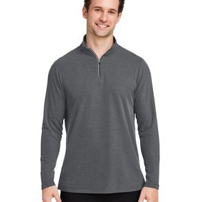 CORE365 Men's Fusion ChromaSoft Pique Quarter-Zip