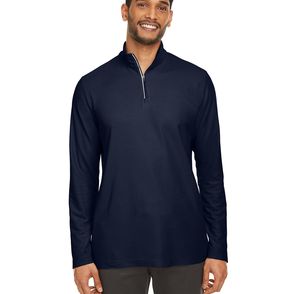 CORE365 Men's Fusion ChromaSoft Pique Quarter-Zip