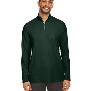 CORE365 Men's Fusion ChromaSoft Pique Quarter-Zip