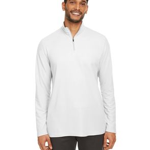 CORE365 Men's Fusion ChromaSoft Pique Quarter-Zip