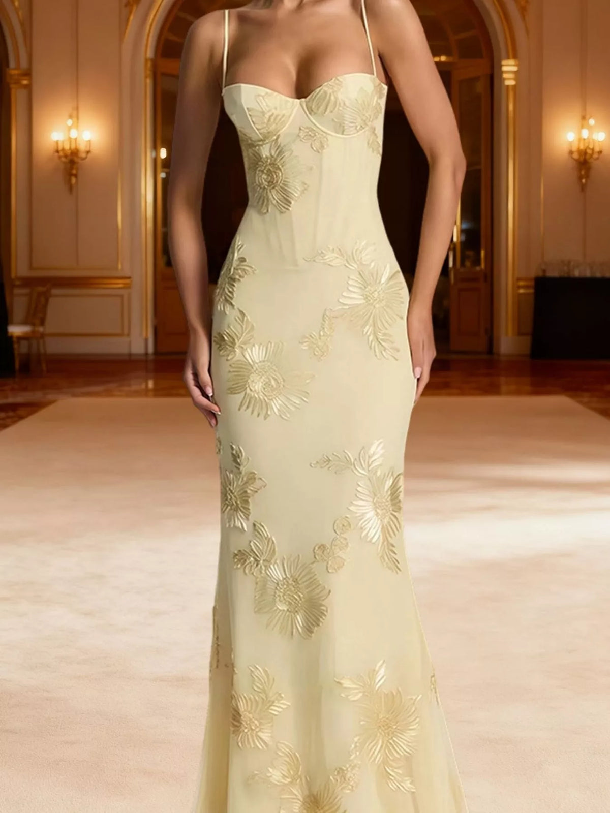 Sweetheart Neck Lace Up Mermaid Evening Dress