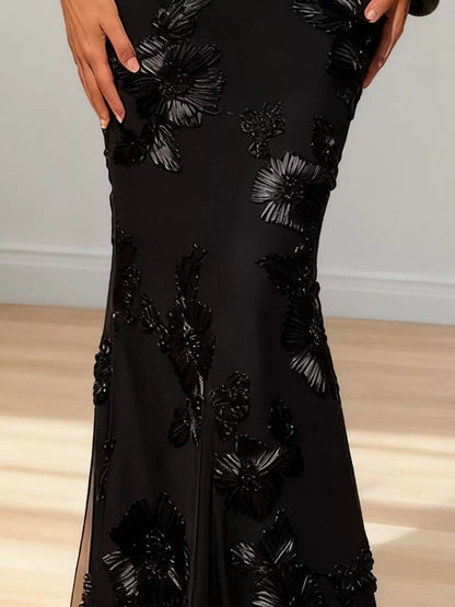 Sweetheart Neck Lace Up Mermaid Evening Dress
