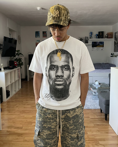 LeBron James Finals Oversized Boxy T-shirt Streetwear Y2K Vintage Basketball