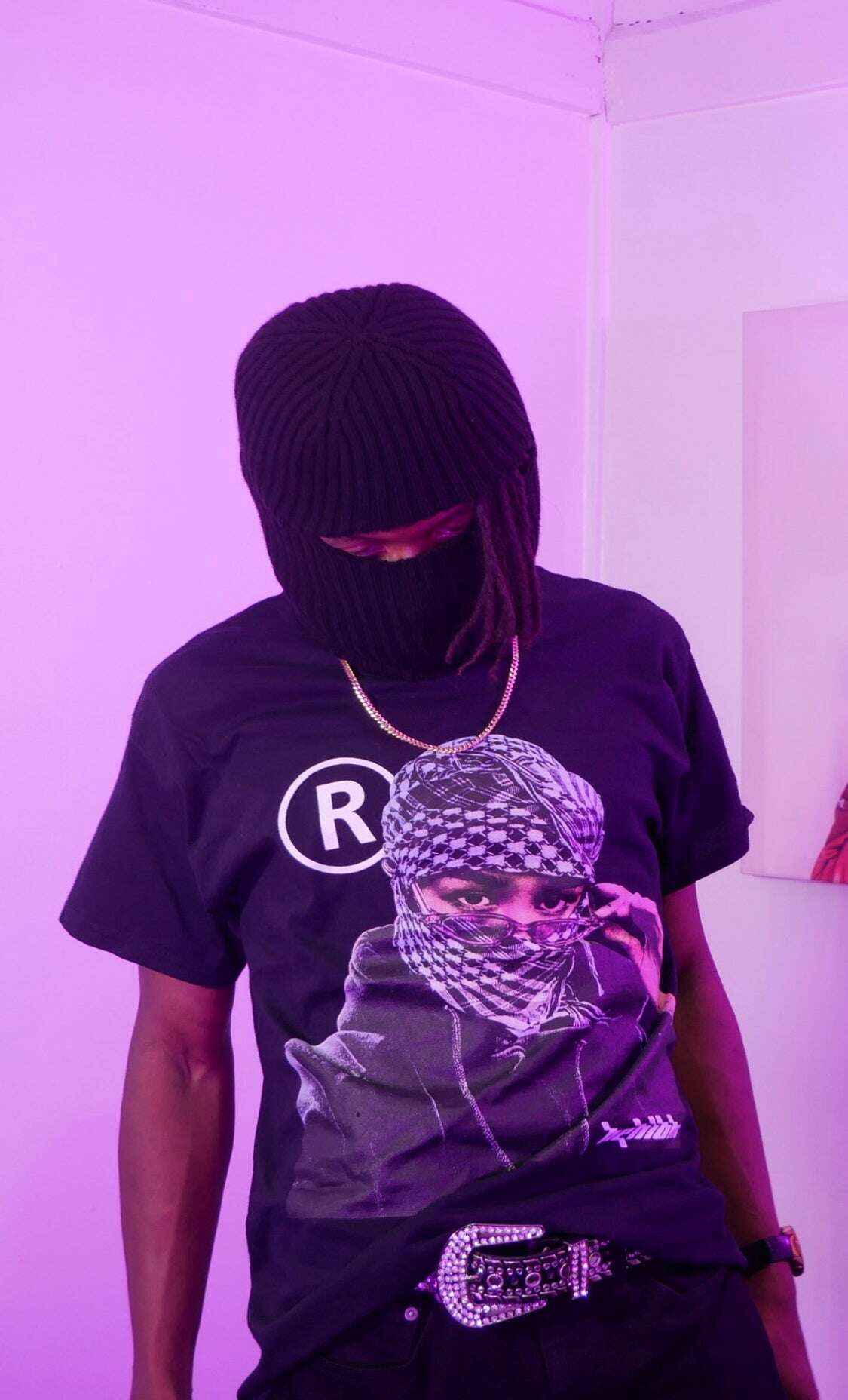 Neniom Desert Solider ® Oversized Vintage Boxy Graphic Shirt Streetwear Y2K