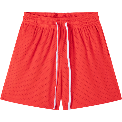 Everyday Mesh Drawstring Shorts – Dragon Red